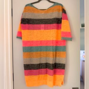 Hoss intropia linen dress with slip